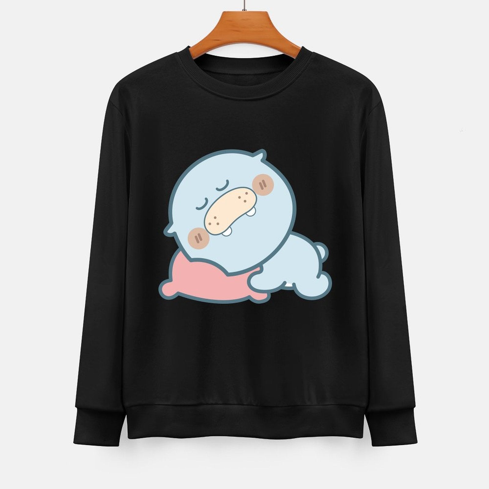 Front Patterned Long Sleeve TopAllDay EverydayTee